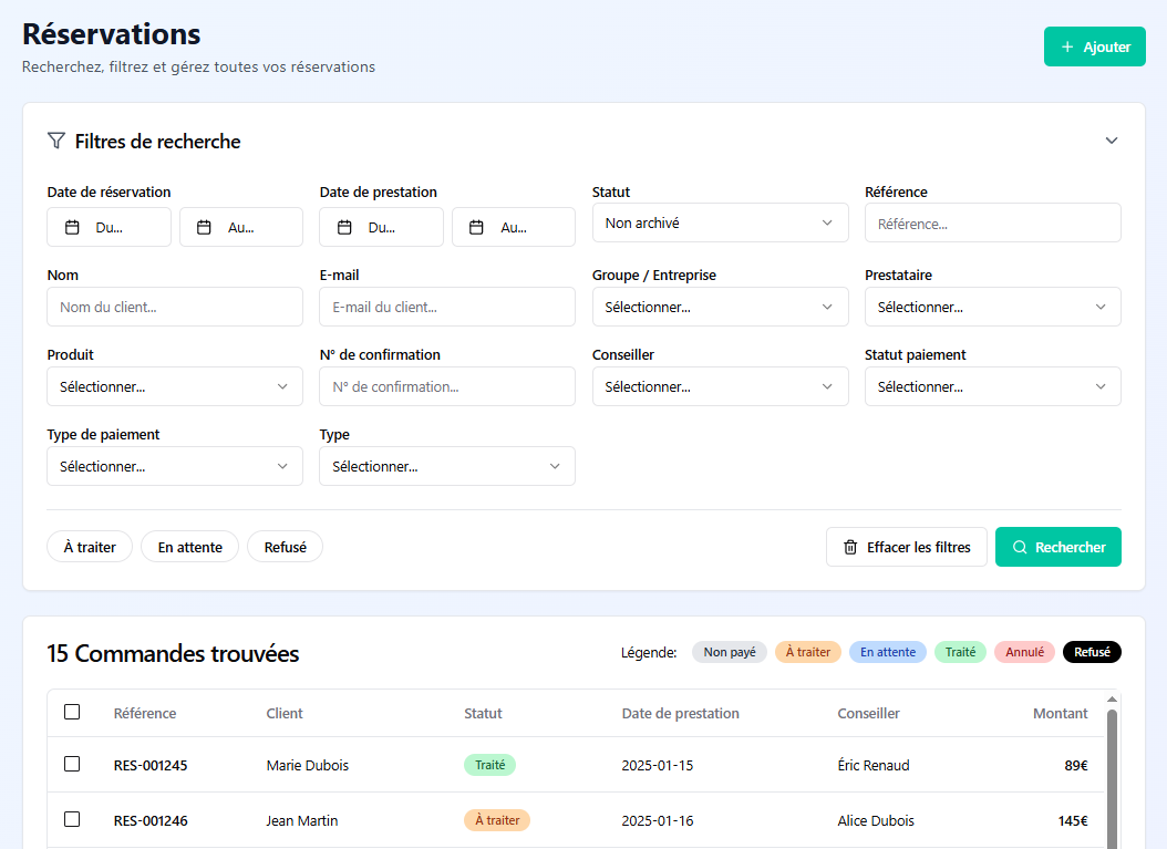logiciel de réservation tourbiz